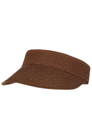 zonneklep bruin