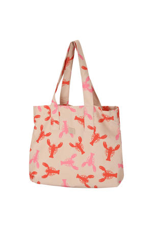 shopper met print multi