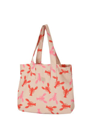 shopper met print multi