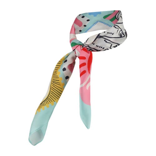 Sarlini bandana met print multi afbeelding