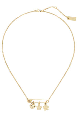 ketting Balloon Charm goudkleurig