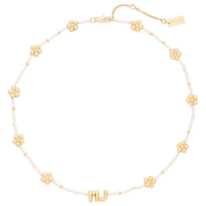 ketting Balloon Beaded goudkleurig