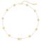 Marc Jacobs ketting Balloon Beaded goudkleurig