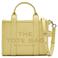 Marc Jacobs leren handtas The Small Tote geel
