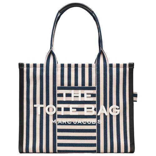 Marc Jacobs shopper The Large Tote donkerblauw afbeelding