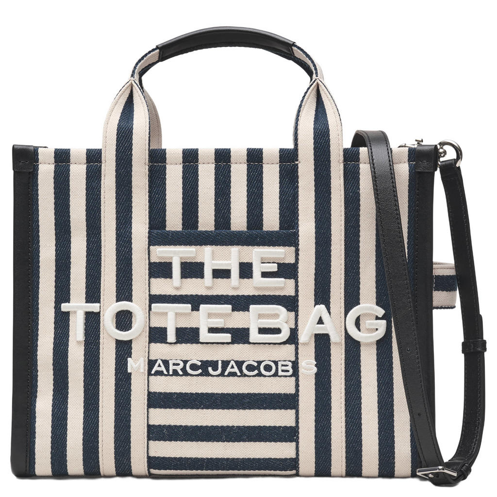 Marc Jacobs handtas The Medium Tote donkerblauw