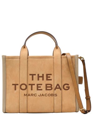 leren handtas The Medium Tote lichtbruin