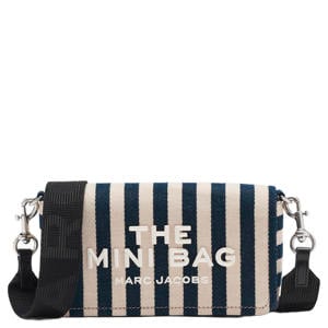 crossbody tas The Mini Bag donkerblauw/ecru