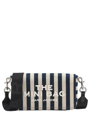 crossbody tas The Mini Bag donkerblauw/ecru