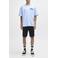 Deus Ex Machina regular T-shirt met backprint lichtblauw