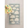NOUS Kids kindervloerkleed blauw/off white (150x80cm)