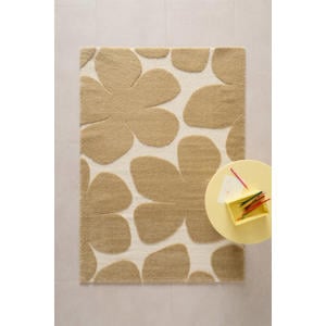 kindervloerkleed beige/off white (170x120cm)