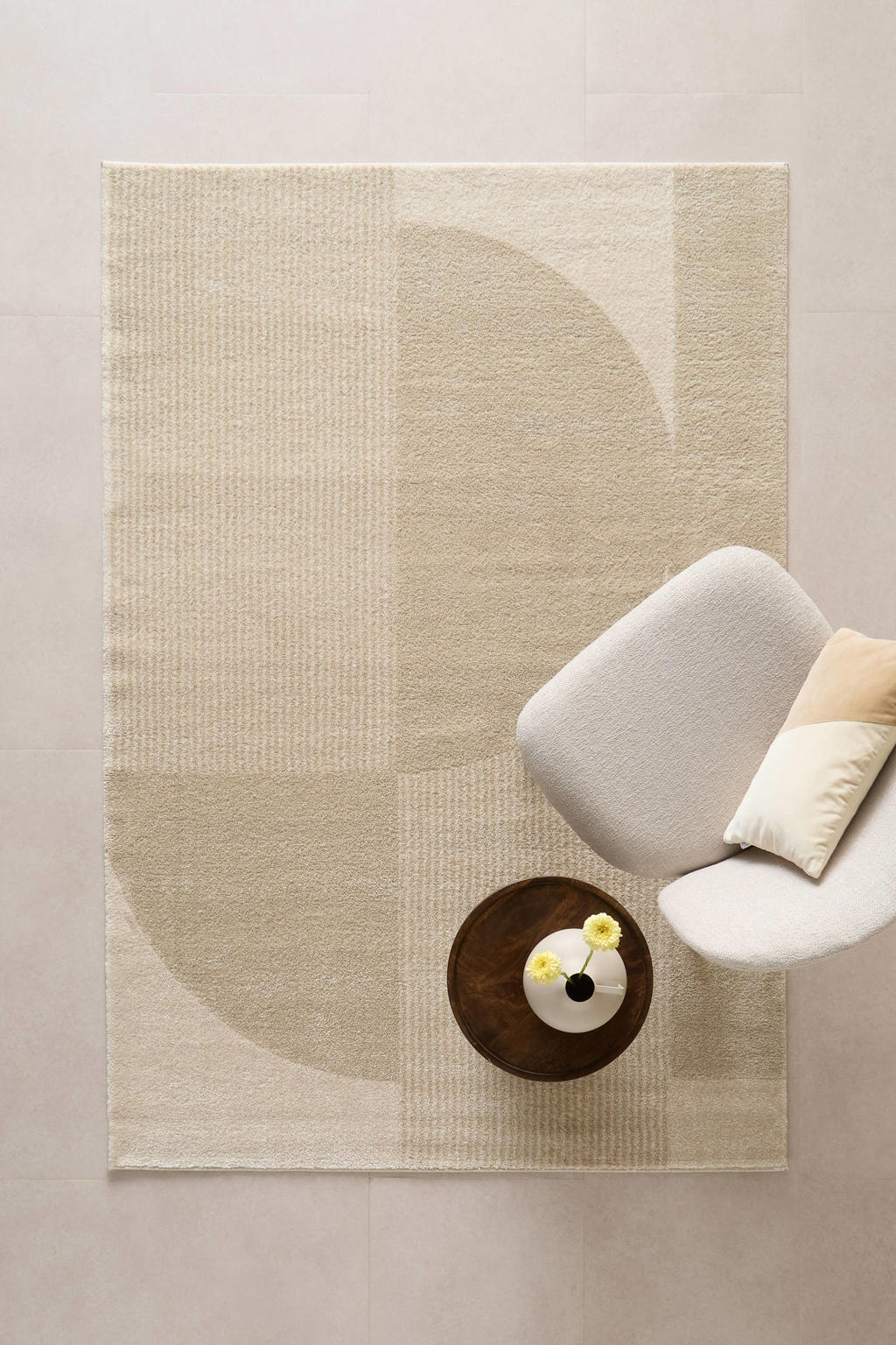 NOUS Living vloerkleed zand (230x160cm)