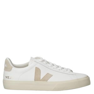 Campo leren sneakers wit/beige