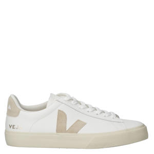 Campo leren sneakers wit/beige