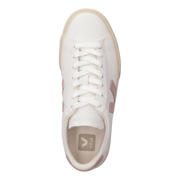 thumbnail: Veja Campo leren sneakers wit/lichtroze