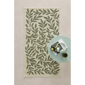 loper groen/crème (150x80 cm)