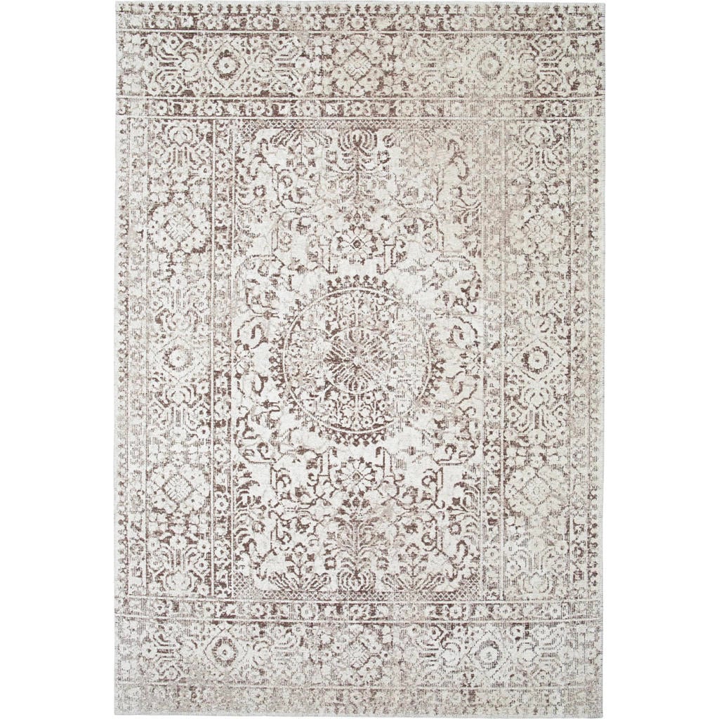 NOUS Living vloerkleed crème/groen (340x240 cm)