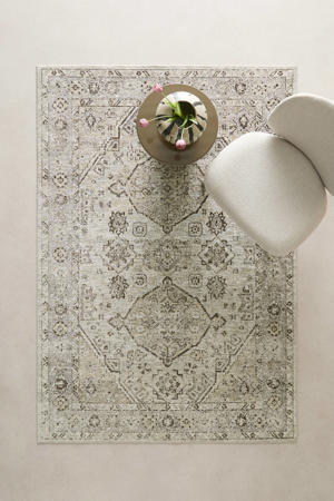 vloerkleed bruin vintage (230x160 cm)