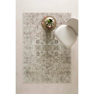 vloerkleed bruin vintage (230x160 cm)