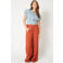 Est'seven top light blue denim