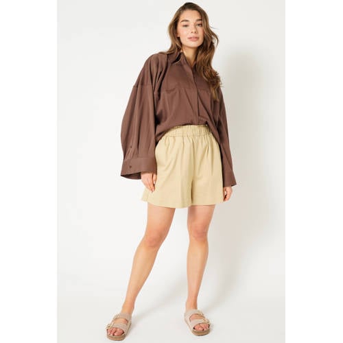 Est'seven blouse bruin afbeelding