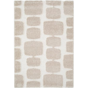 vloerkleed crème/zand (230x160 cm)