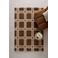 NOUS Living vloerkleed donkerbruin/oudroze (230x160 cm)