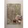 NOUS Living vloerkleed  panterprint bruin (290x200 cm)