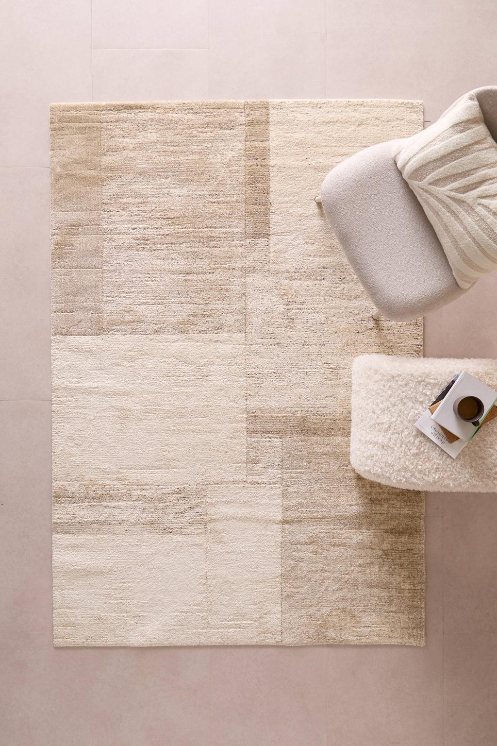 NOUS Living vloerkleed crème/beige (230x160 cm)