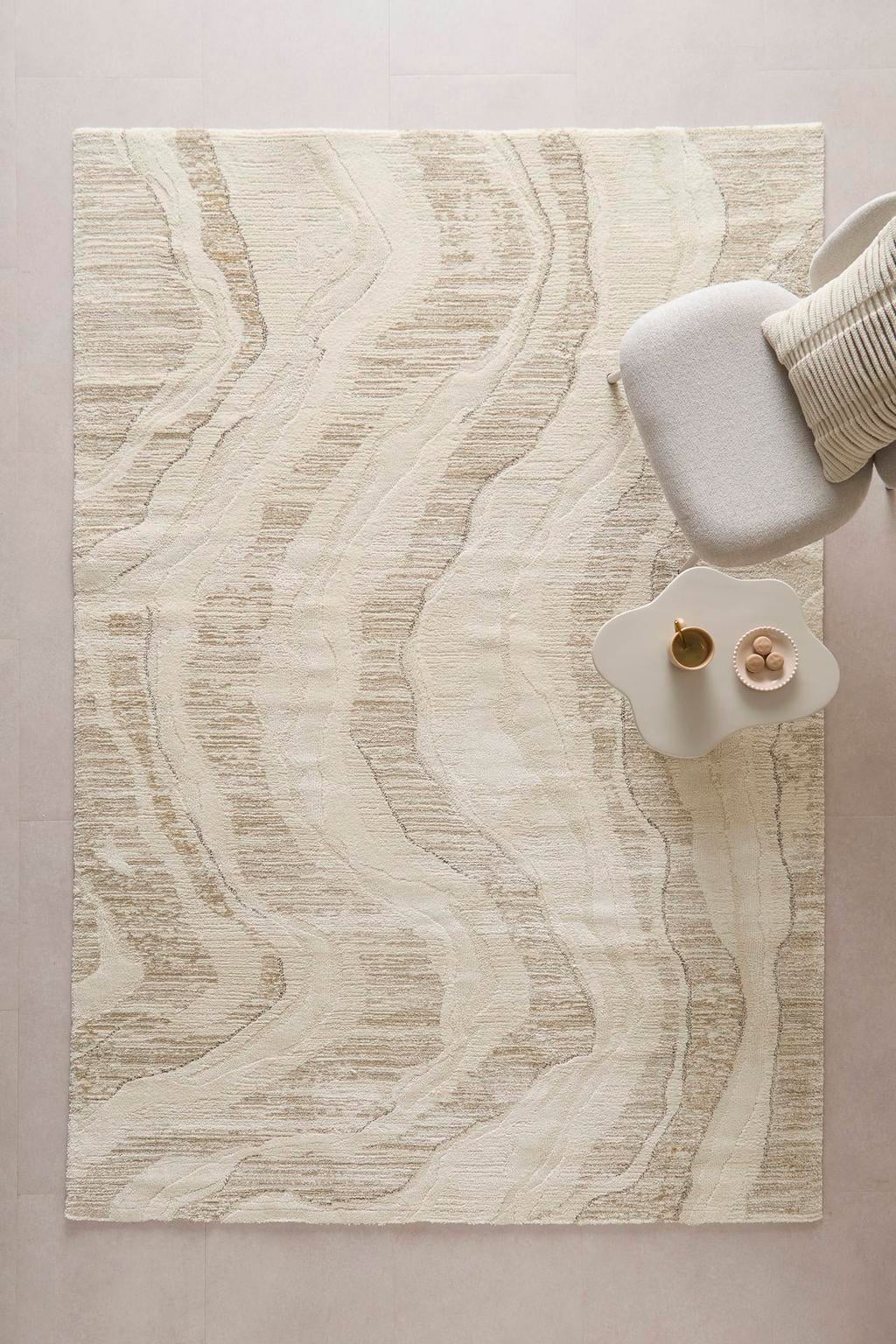 NOUS Living vloerkleed beige (290x200 cm)