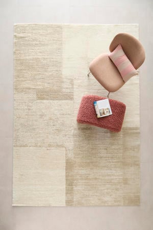 vloerkleed crème/beige (340x240 cm)