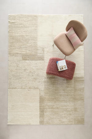 vloerkleed crème/beige (340x240 cm)