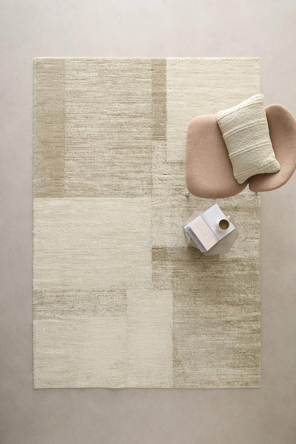 NOUS Living vloerkleed crème/beige (290x200 cm)
