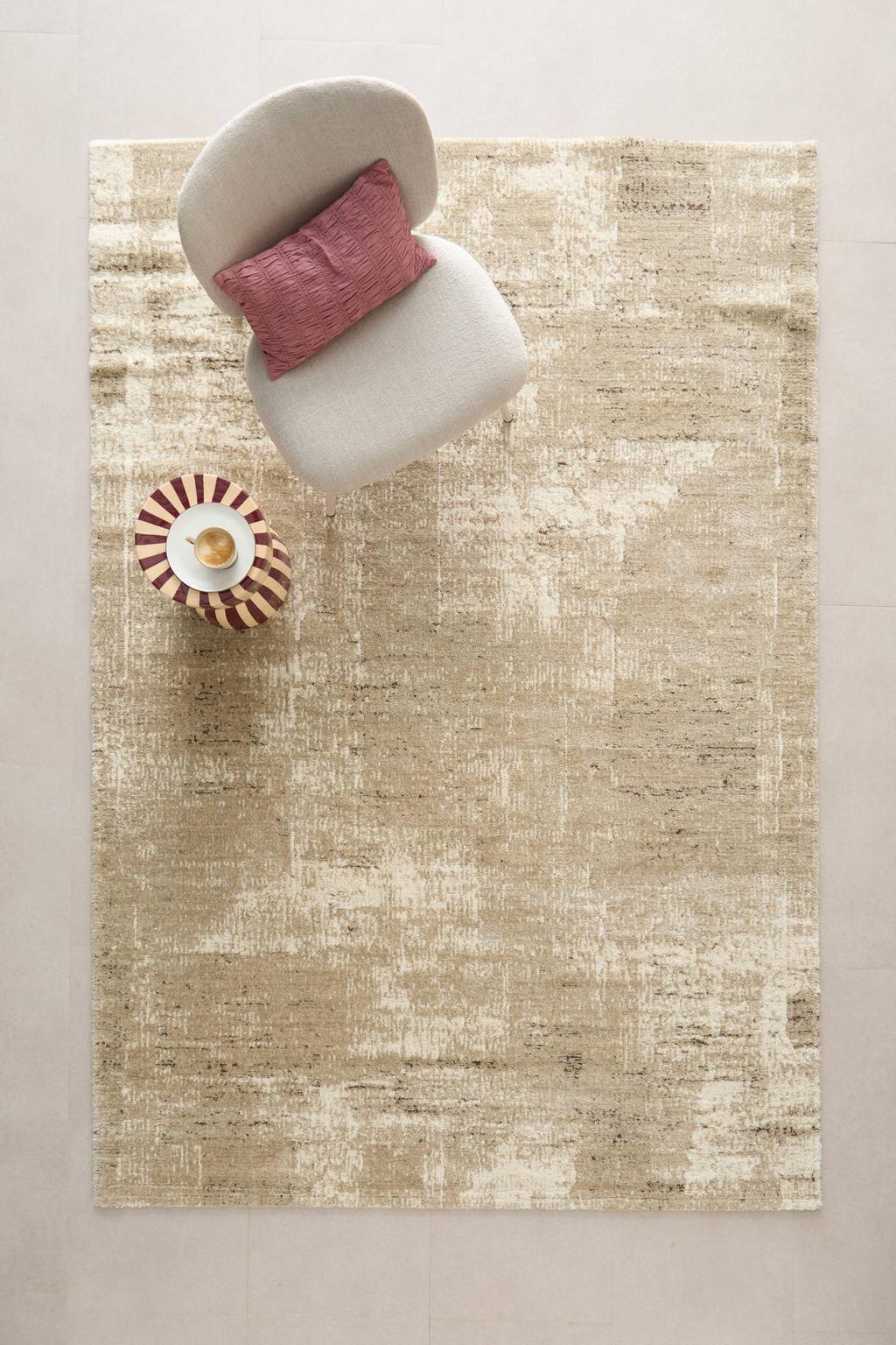 NOUS Living vloerkleed beige (290x200 cm)