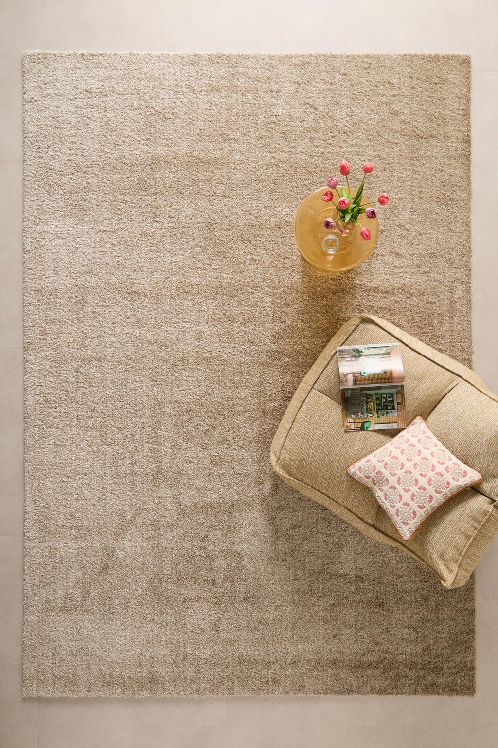 NOUS Living vloerkleed Tiemen crème (340x240 cm)