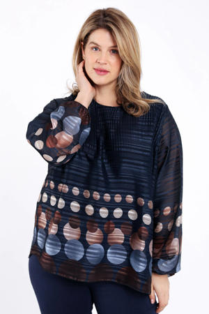 top blauw