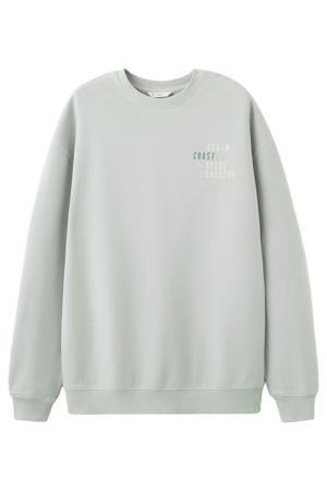 sweater grijsgroen