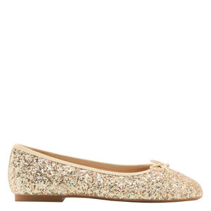 ballerina's goud glitter