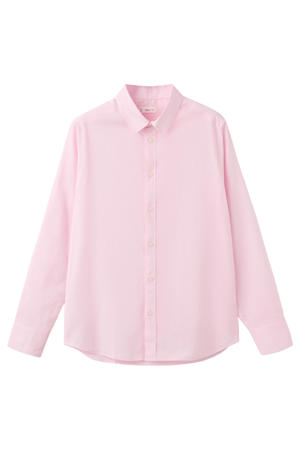 linnen overhemd roze