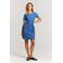 Protest korte jurk blauw