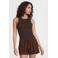 BEACHWAVE singlet - donkerbruin