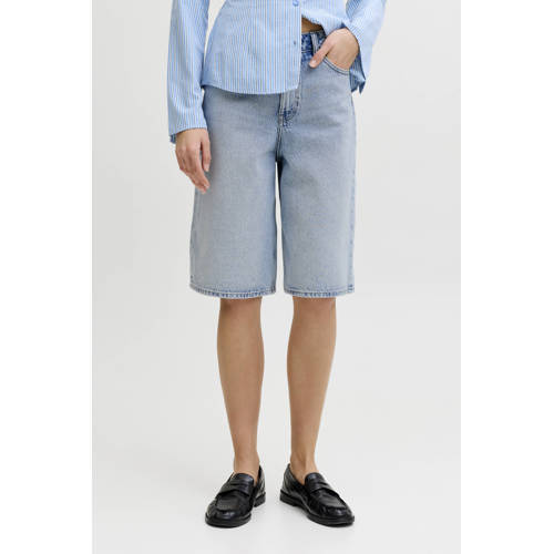 JJXX wide leg high waist short light blue denim afbeelding