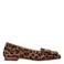 Tango Duna 3 d suède loafers met panterprint en strikje bruin/zwart