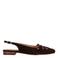 Tango Duna 4 k suède slingback loafers donkerbruin