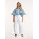 Circle of Trust denim blouse medium blue denim