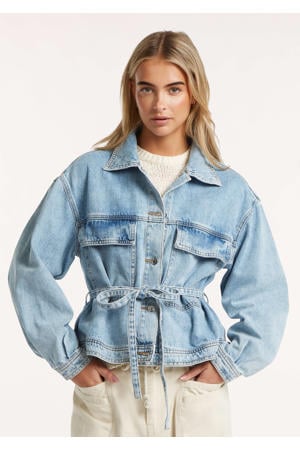 denim spijkerjas medium blue denim