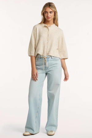 JONA DNM regular waist regular fit jeans light blue denim