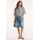 Circle of Trust gestreepte blouse donkerblauw