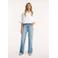 Circle of Trust maddy wide leg jeans medium blue denim